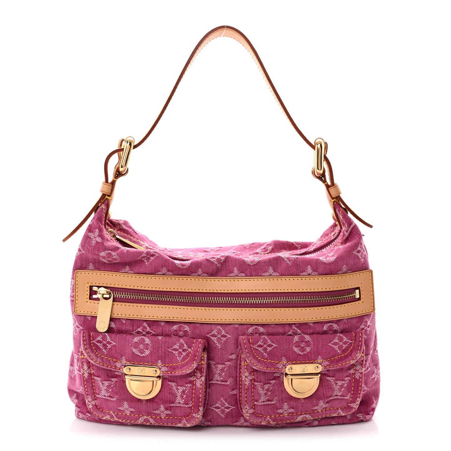 Denim Baggy PM Fuchsia