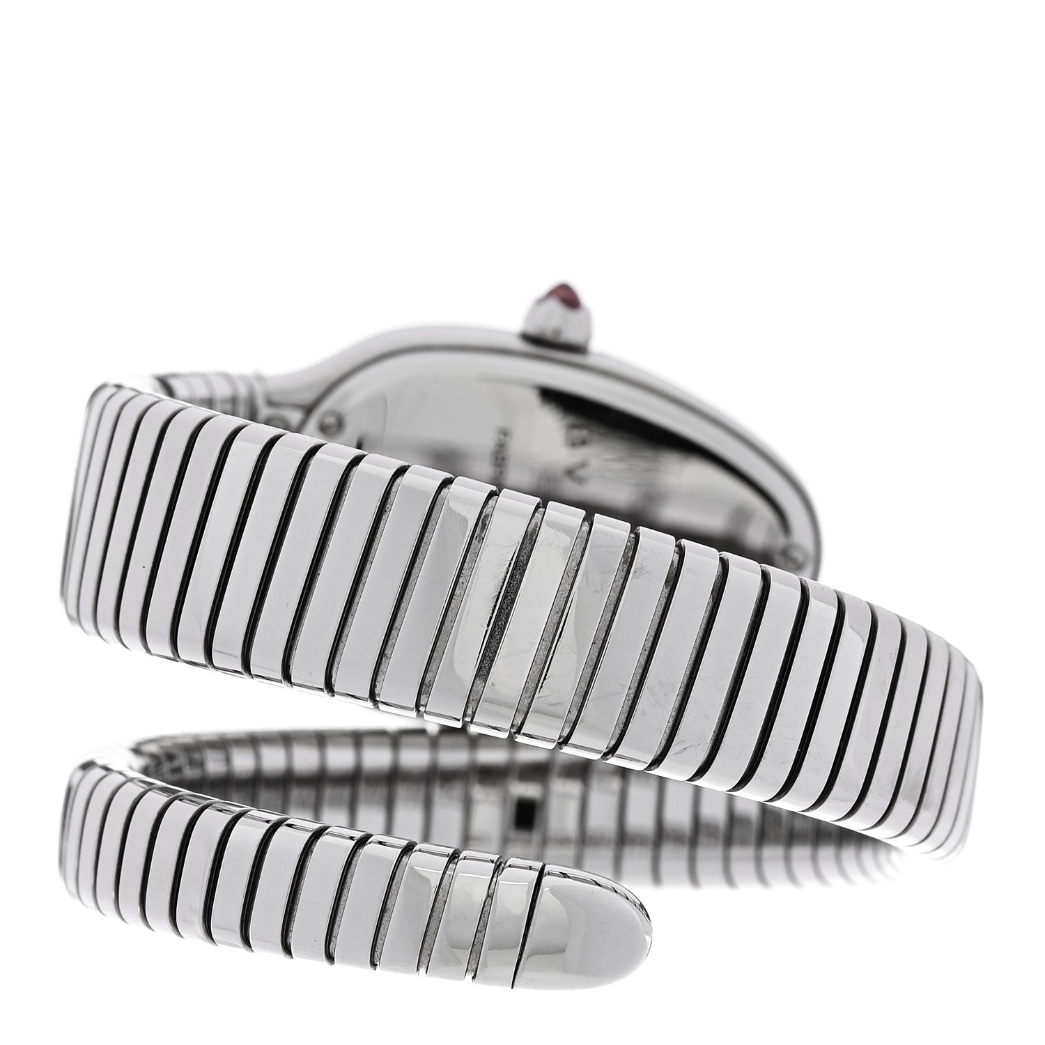 Bulgari Stainless Steel 35mm Serpenti Tubogas Quartz Watch 3 of 5