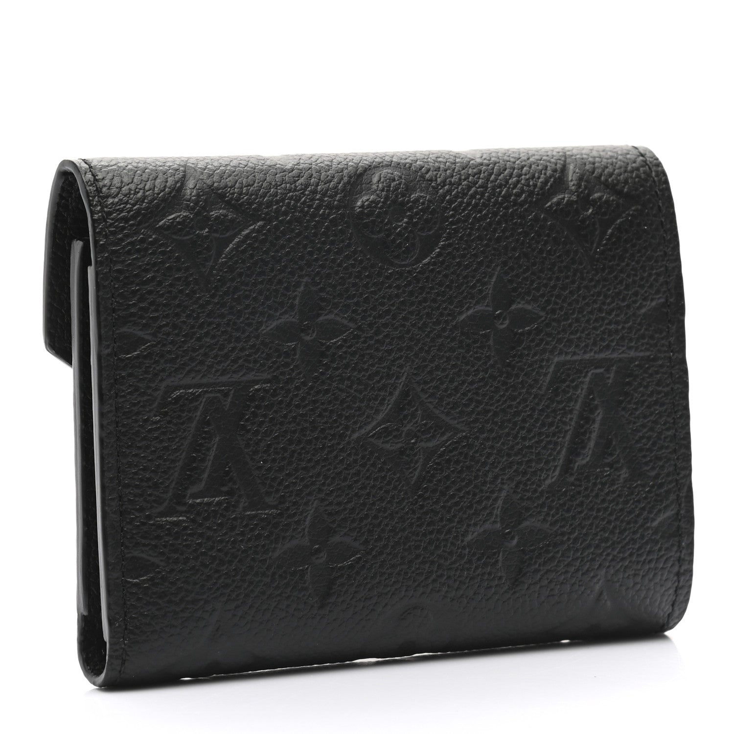 Louis Vuitton Empreinte Victorine Wallet Black 3 of 9