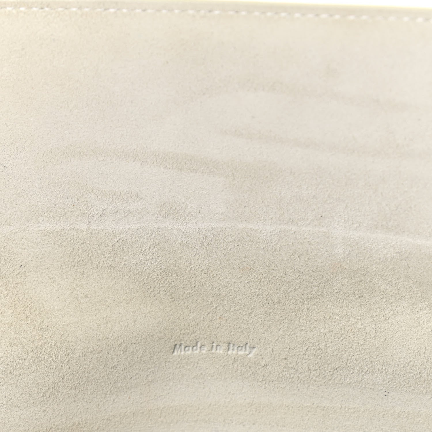 Celine Smooth Calfskin Travel Clutch White 10 of 11