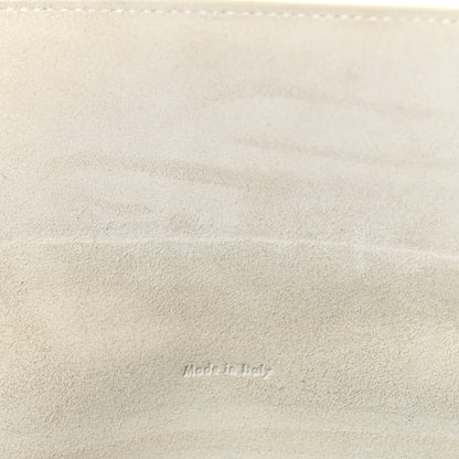 Celine Smooth Calfskin Travel Clutch White 10 of 11