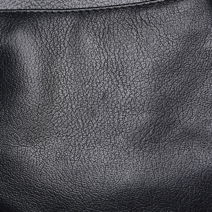Christian Dior Calfskin Saddle Bag Black 7 of 10