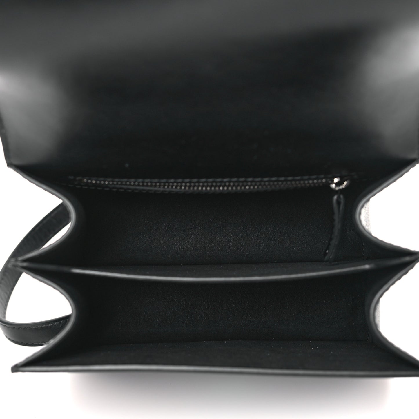Calfskin Knuckle Crossbody Black