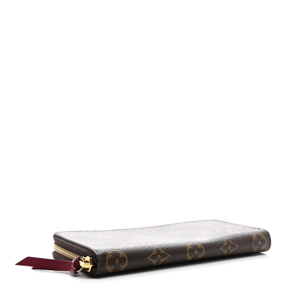 Louis Vuitton Monogram Clemence Wallet Fuchsia 4 of 10