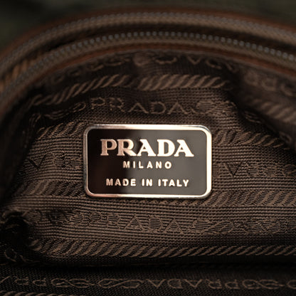 Prada Nylon Vela Shoulder Bag Mimetico 6 of 12