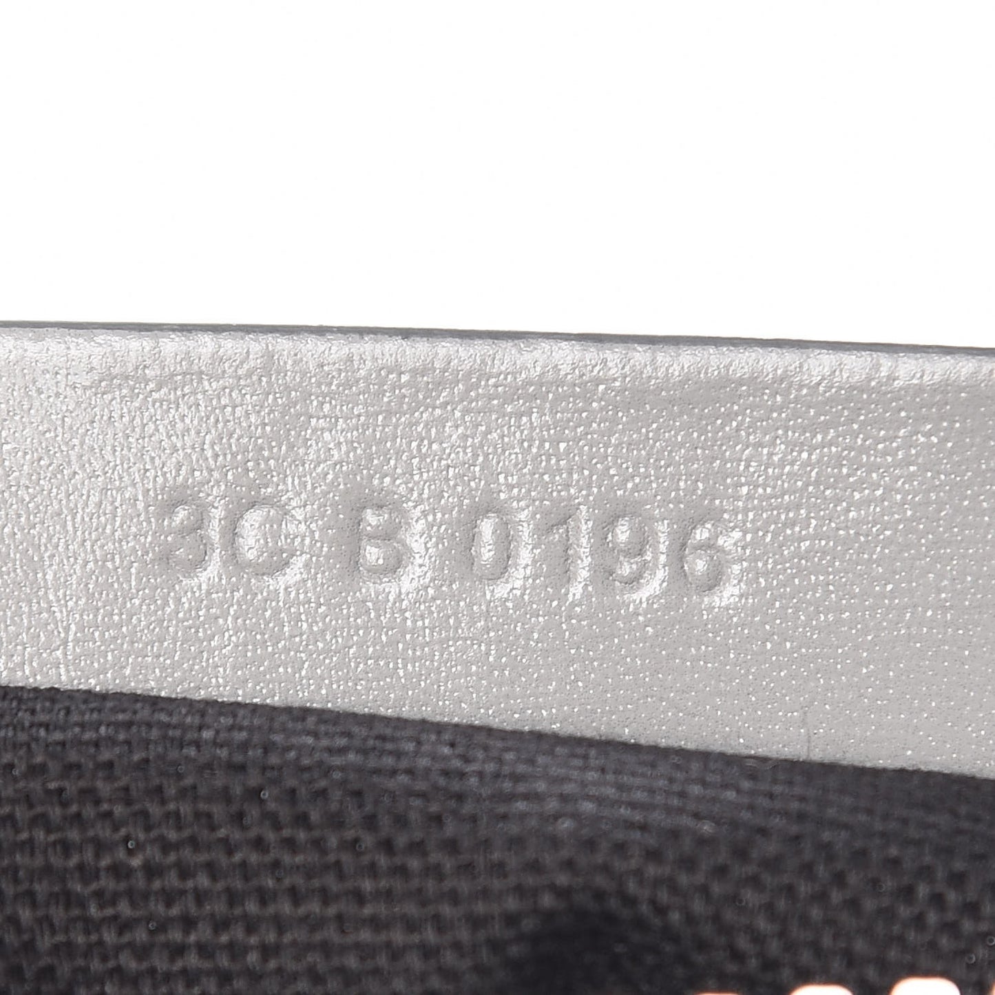 Shiny Lord Calfskin Medium Antigona Pearl Grey