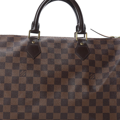 Louis Vuitton Damier Ebene Speedy 35 7 of 9