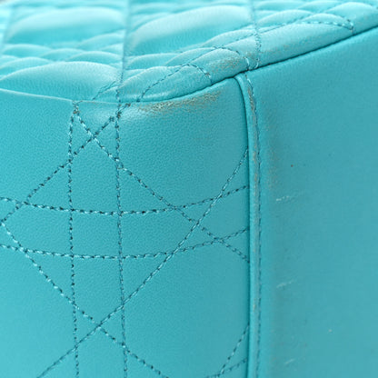 Christian Dior Lambskin Cannage Large Miss Dior Flap Turquoise 7 of 9