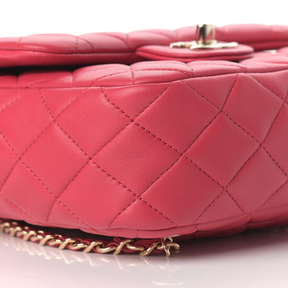 Chanel Lambskin Quilted Large In Seoul Backpack Red 7 of 8