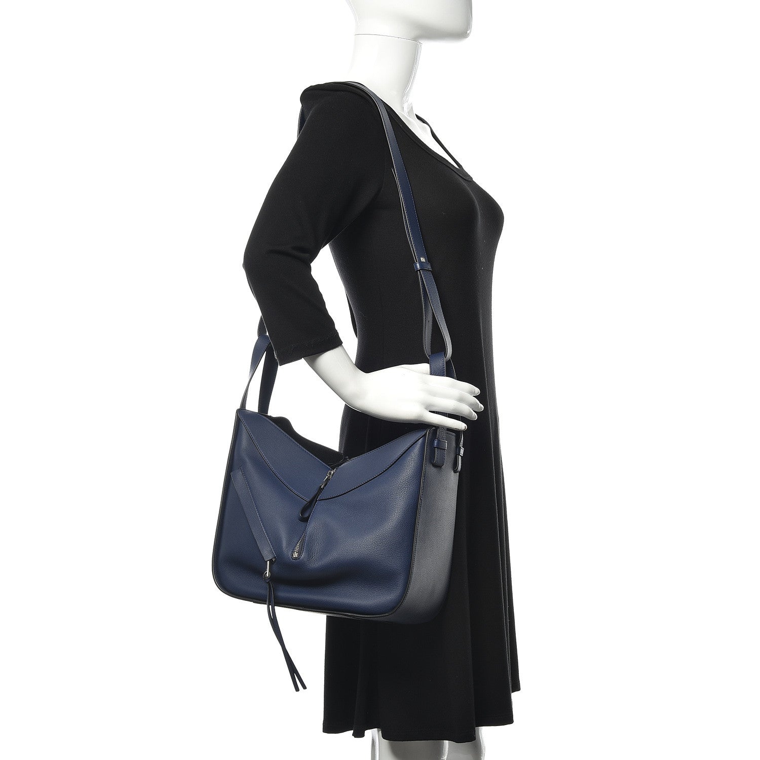 Loewe Calfskin Small Hammock Shoulder Bag Marine 2 of 9