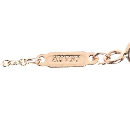 Tiffany 18K Rose Gold Large T Smile Pendant Necklace 5 of 6