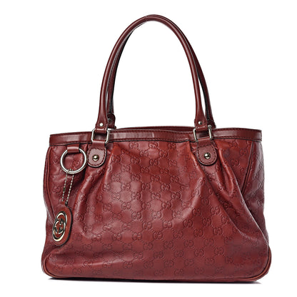 Gucci Guccissima Medium Sukey Top Handle Tote Raspberry Candy 1 of 11