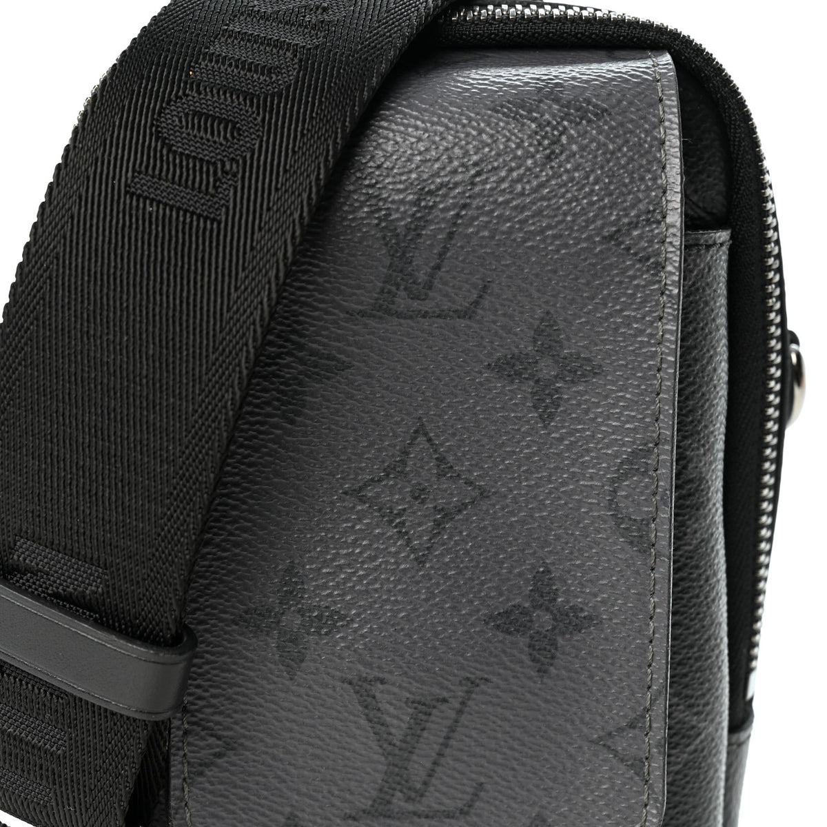 Monogram Eclipse Reverse Double Phone Pouch NM