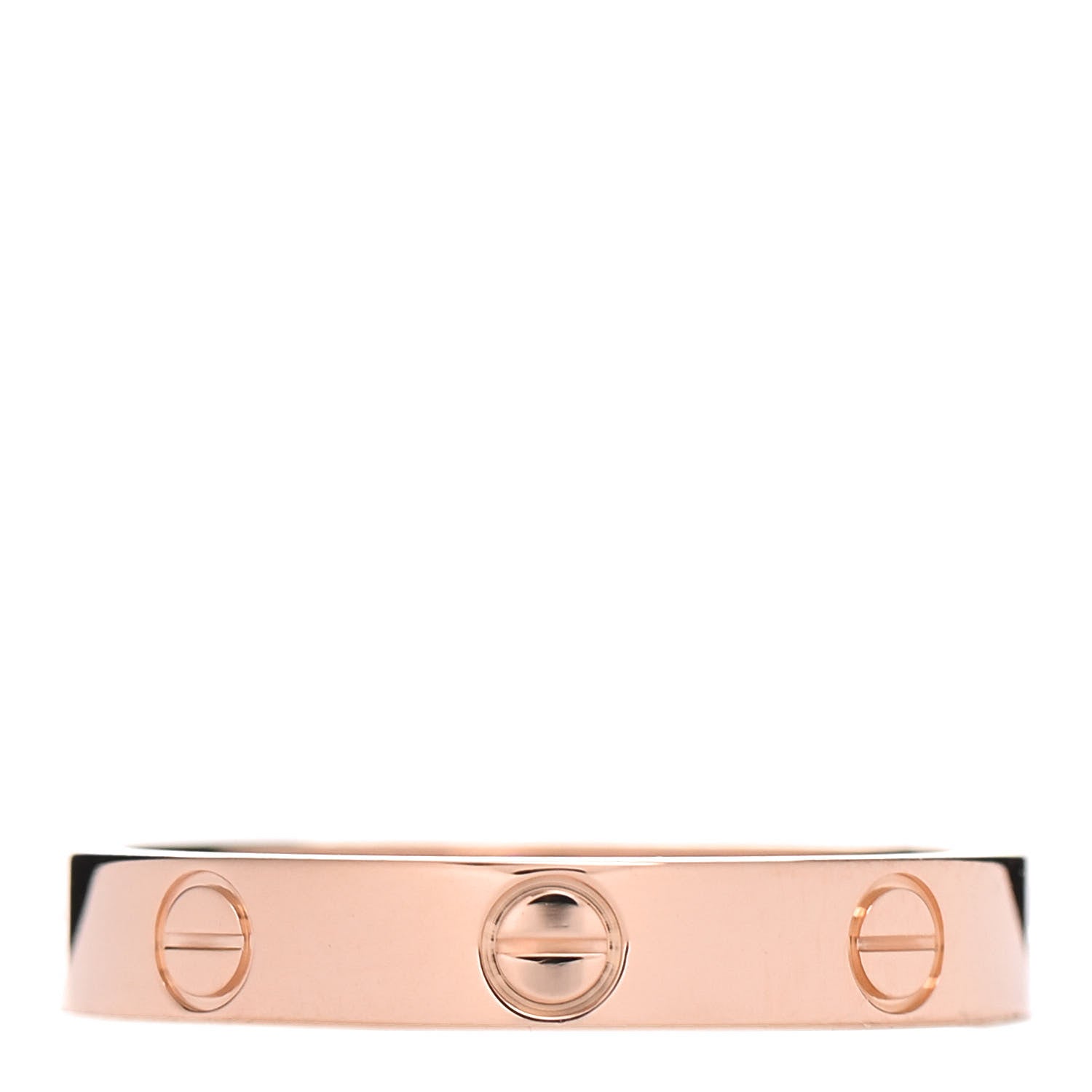 Cartier 18K Pink Gold 3.5mm LOVE Wedding Band Ring 57 8 1 of 4
