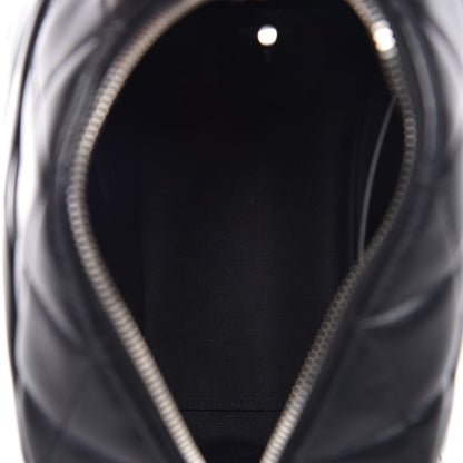 Saint Laurent Calfskin Y Quilted Monogram Small Loulou Bowling Bag Black 5 of 6