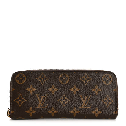 Louis Vuitton Monogram Clemence Wallet Fuchsia 1 of 10