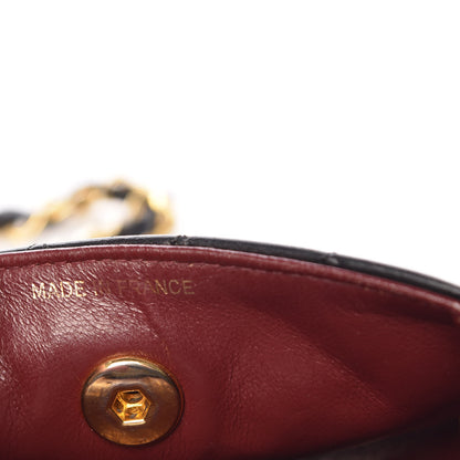 Chanel Lambskin Quilted Mini Flap Black 9 of 11