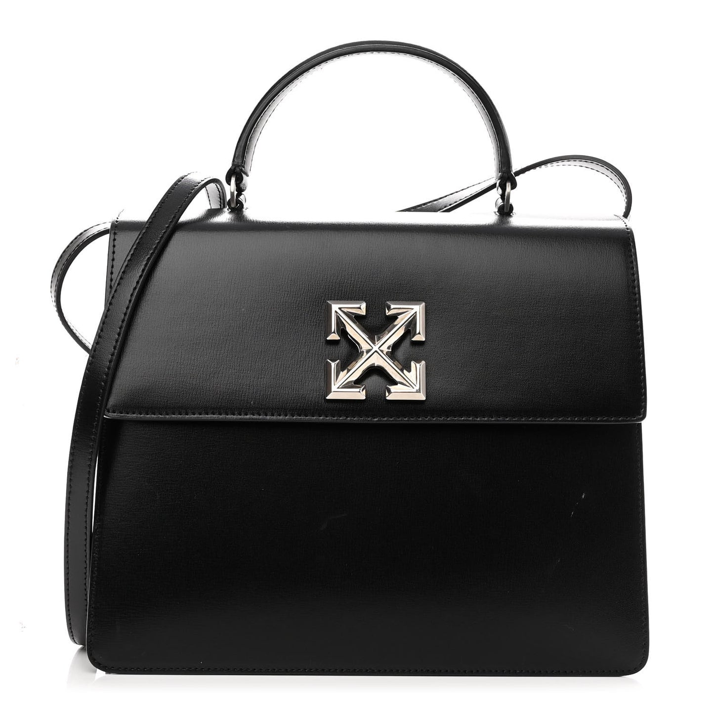 Calfskin 2.8 Jitney Bag Black
