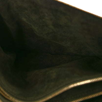 Louis Vuitton Lambskin Embossed Monogram Coussin MM Khaki 5 of 10