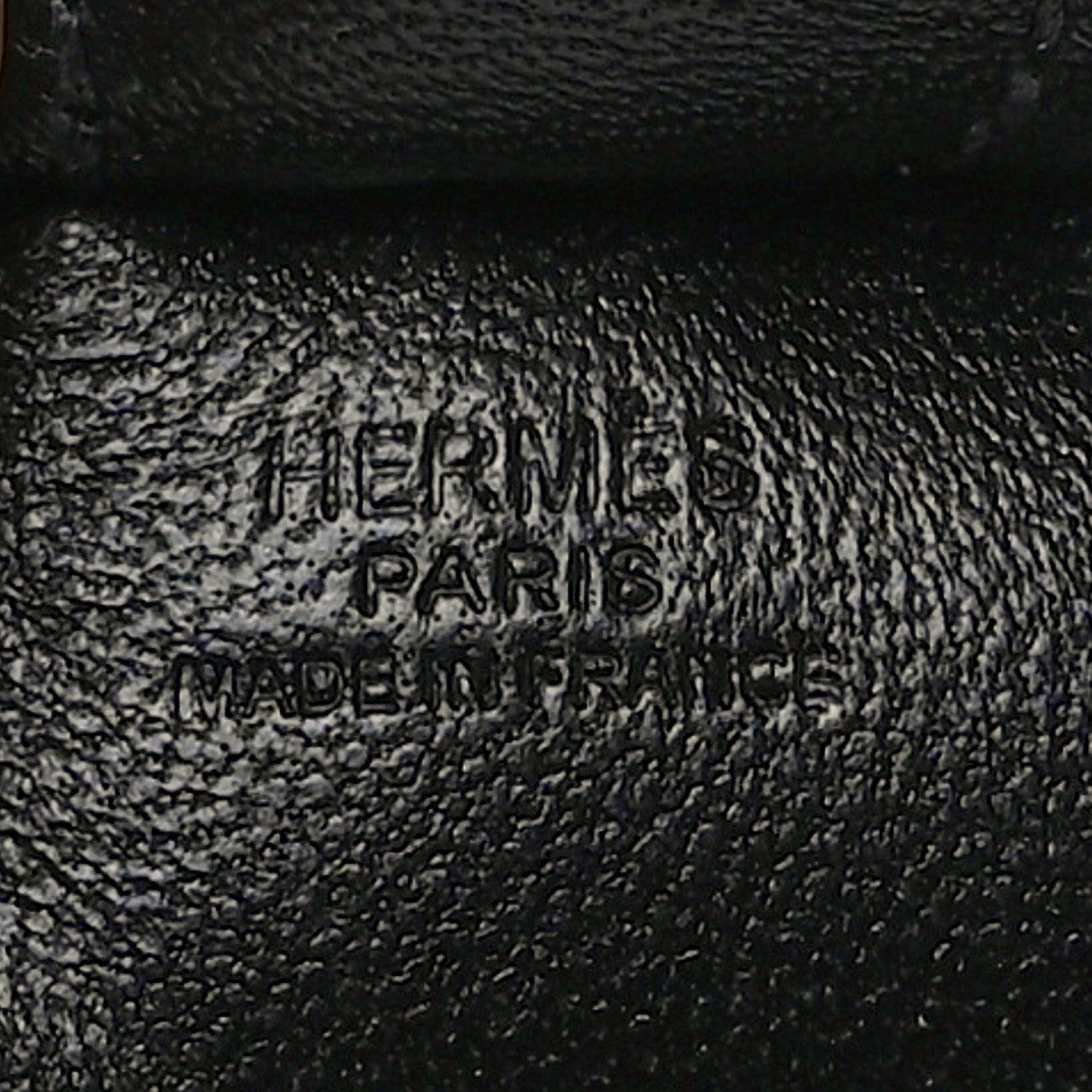 Hermes Milo Lambskin Grigri Rodeo Horse Bag Charm PM So Black 3 of 5