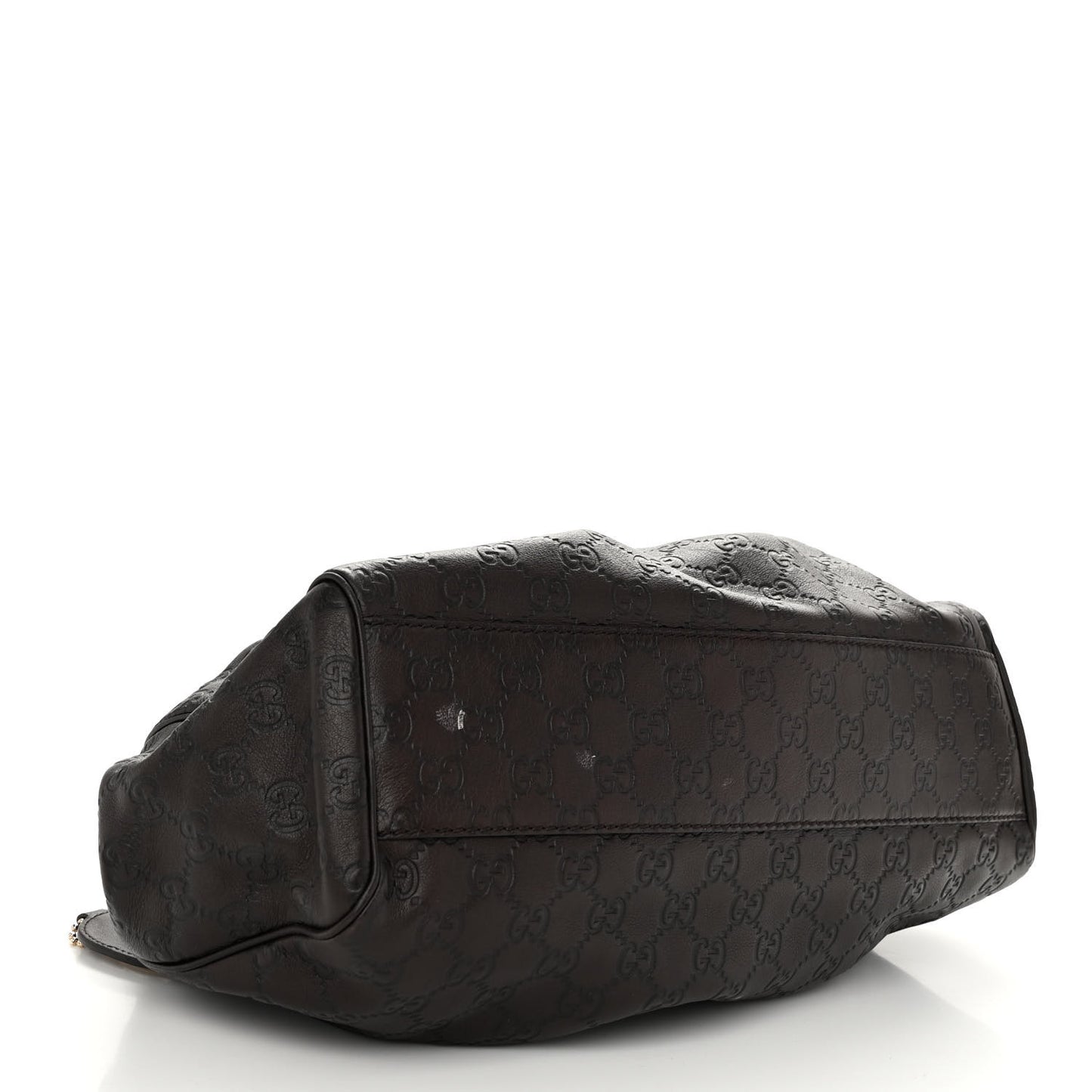 Guccissima Medium Sukey Tote Chocolate