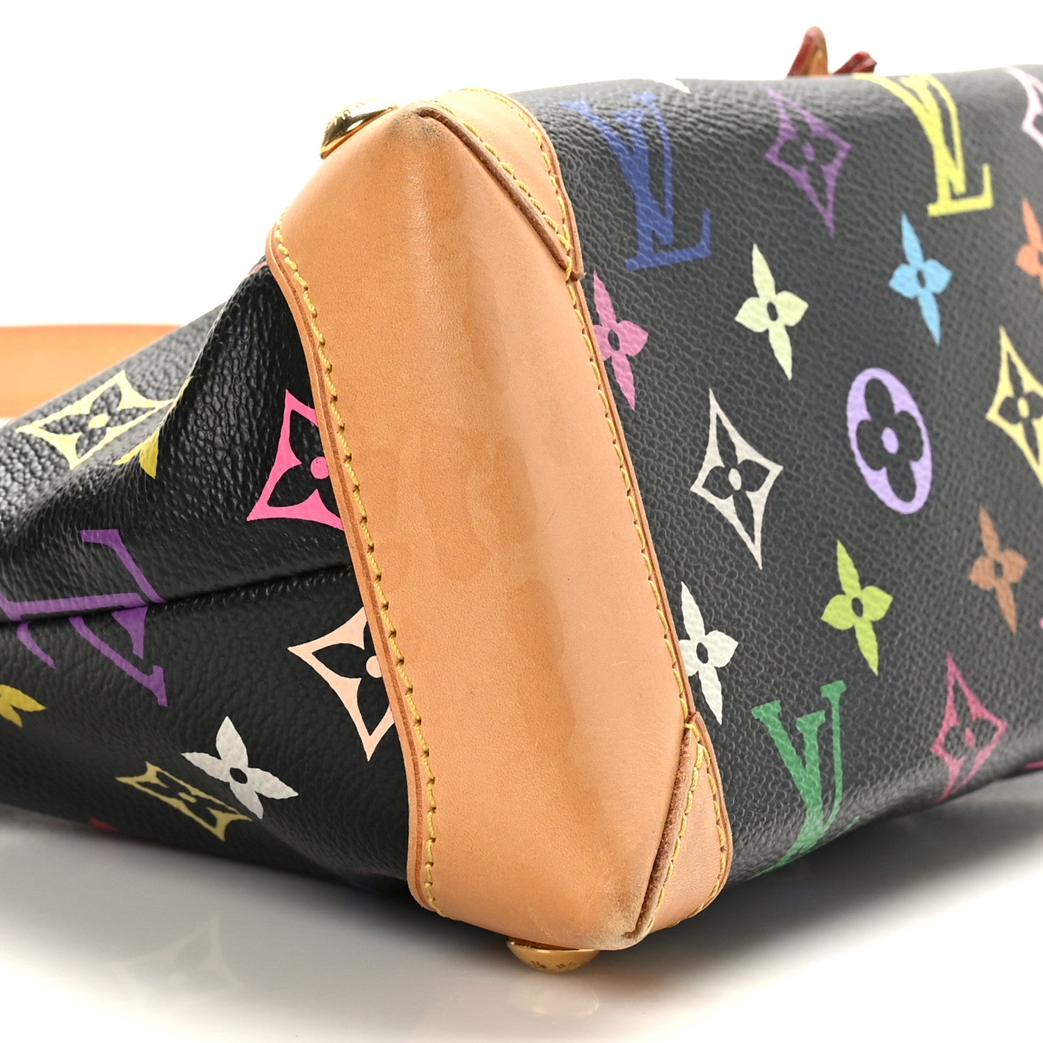 Louis Vuitton Monogram Multicolor Eliza Black 7 of 8
