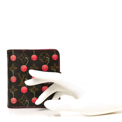 Louis Vuitton Monogram Cerises Compact Zippe Wallet 2 of 8