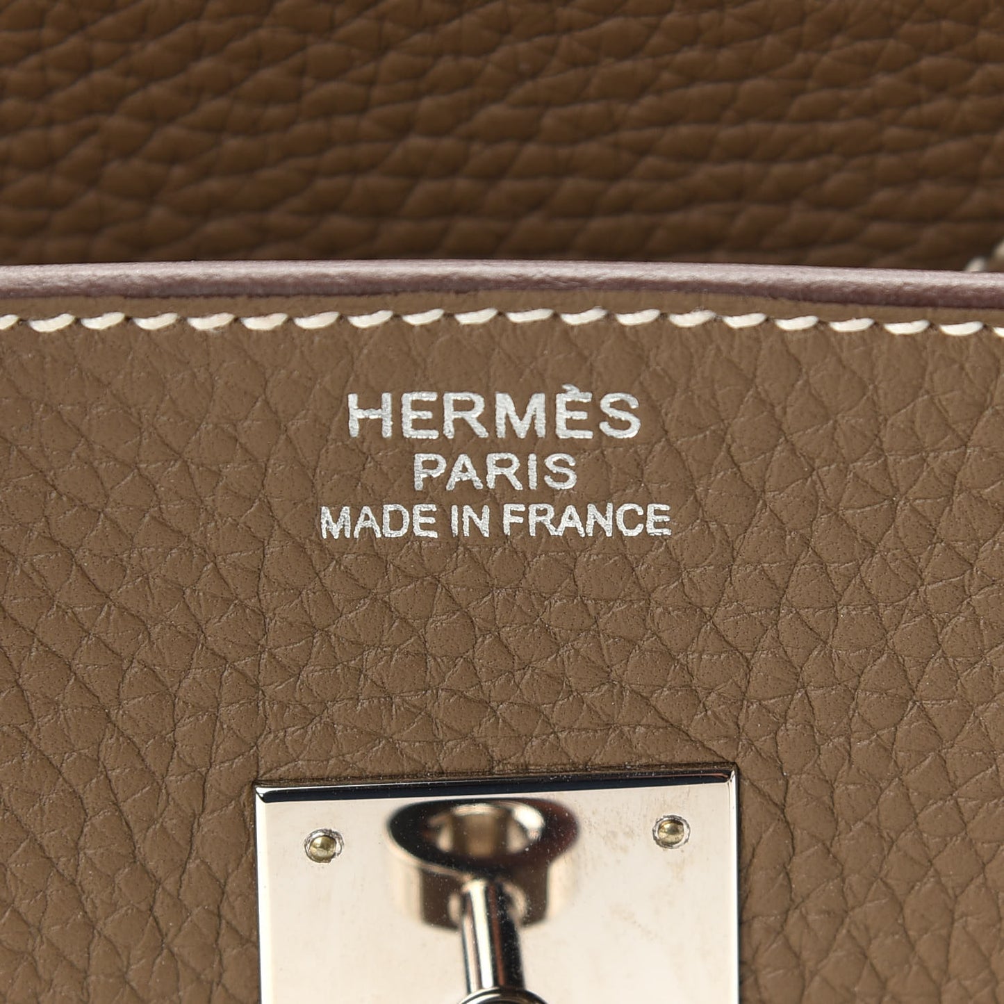 Taurillon Clemence Birkin 35 Etoupe