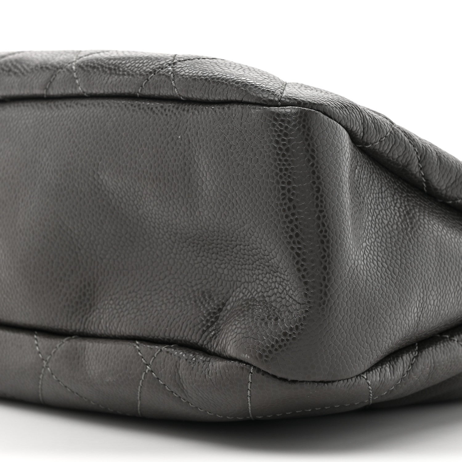 Chanel Caviar Timeless CC Soft Tote Dark Grey 9 of 11