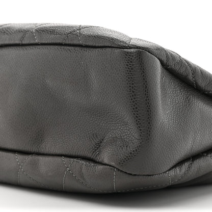 Chanel Caviar Timeless CC Soft Tote Dark Grey 9 of 11