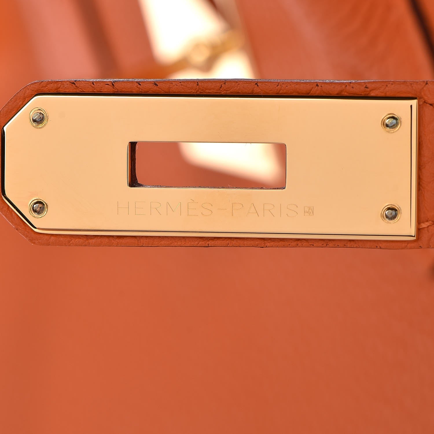 Hermes Togo Birkin 35 Orange 19 of 36