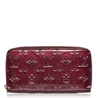 Louis Vuitton Vernis Zippy Wallet Rouge Fauviste 1 of 7