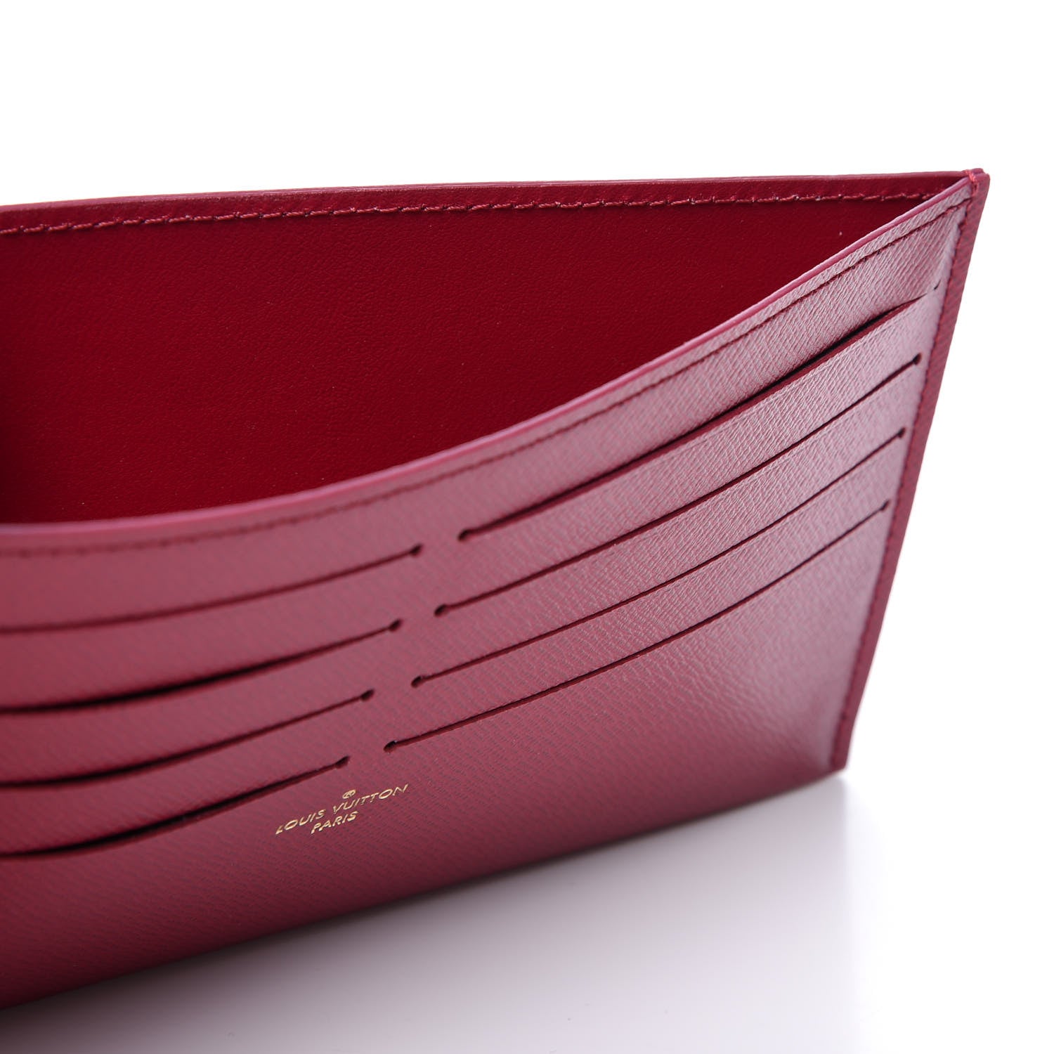 Louis Vuitton Calfskin Felicie Card Holder Insert Fuchsia 4 of 7