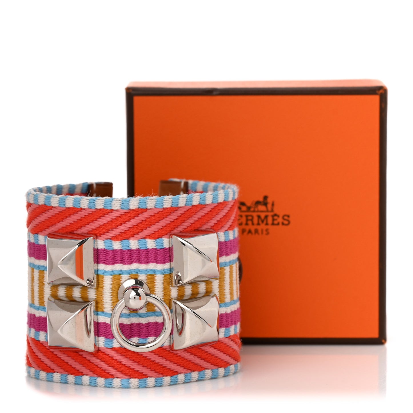 Toile Swift Cavale CDC Bracelet Capucine Magnolia Gold
