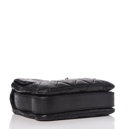 Chanel Lambskin Quilted Mini Chanel 3 Flap Black 4 of 10