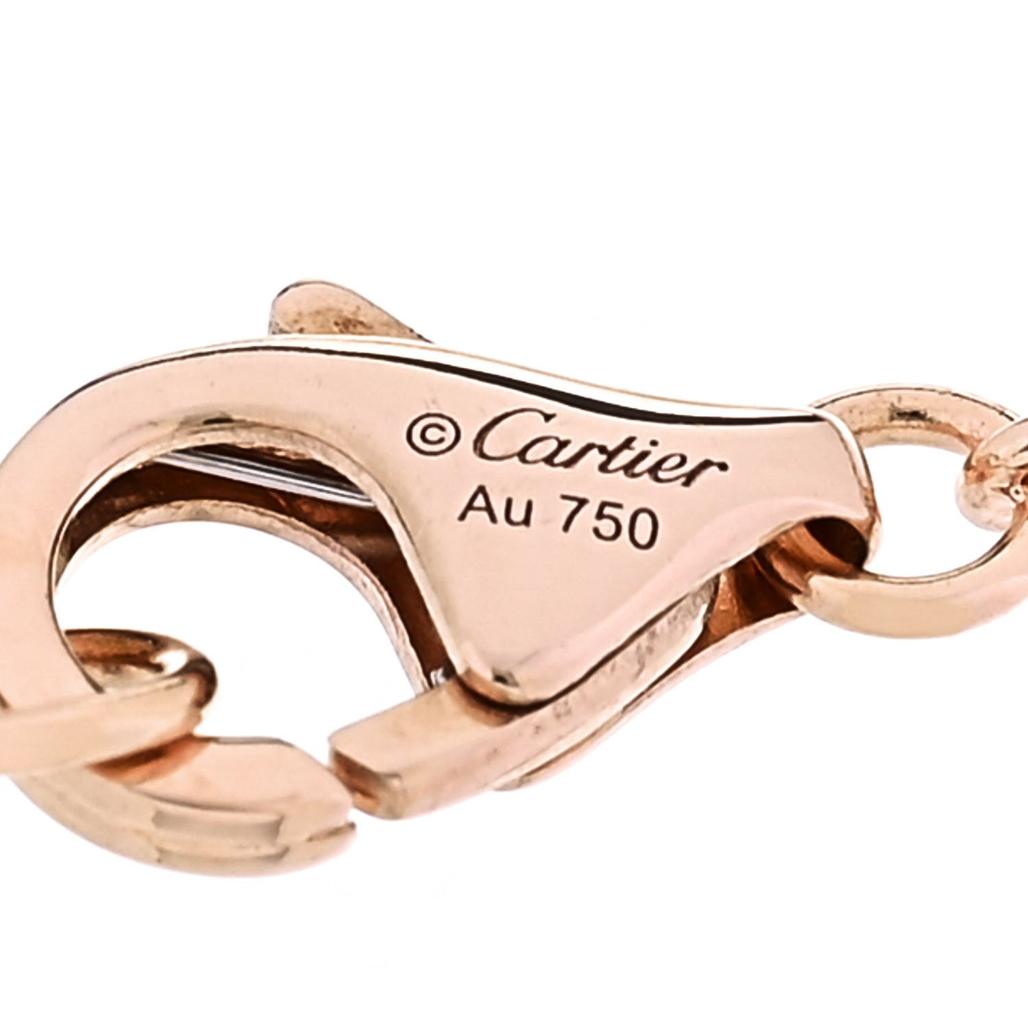 Cartier 18K Pink Gold Interlocking LOVE Bracelet 1873262