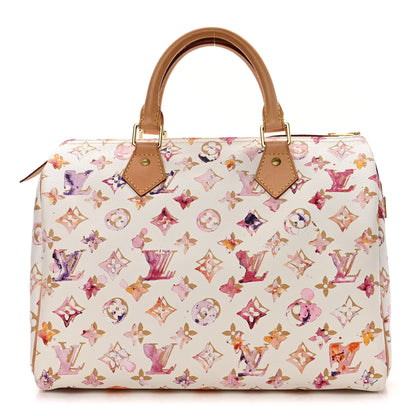Louis Vuitton Watercolor Aquarelle Speedy 30 White 1 of 11