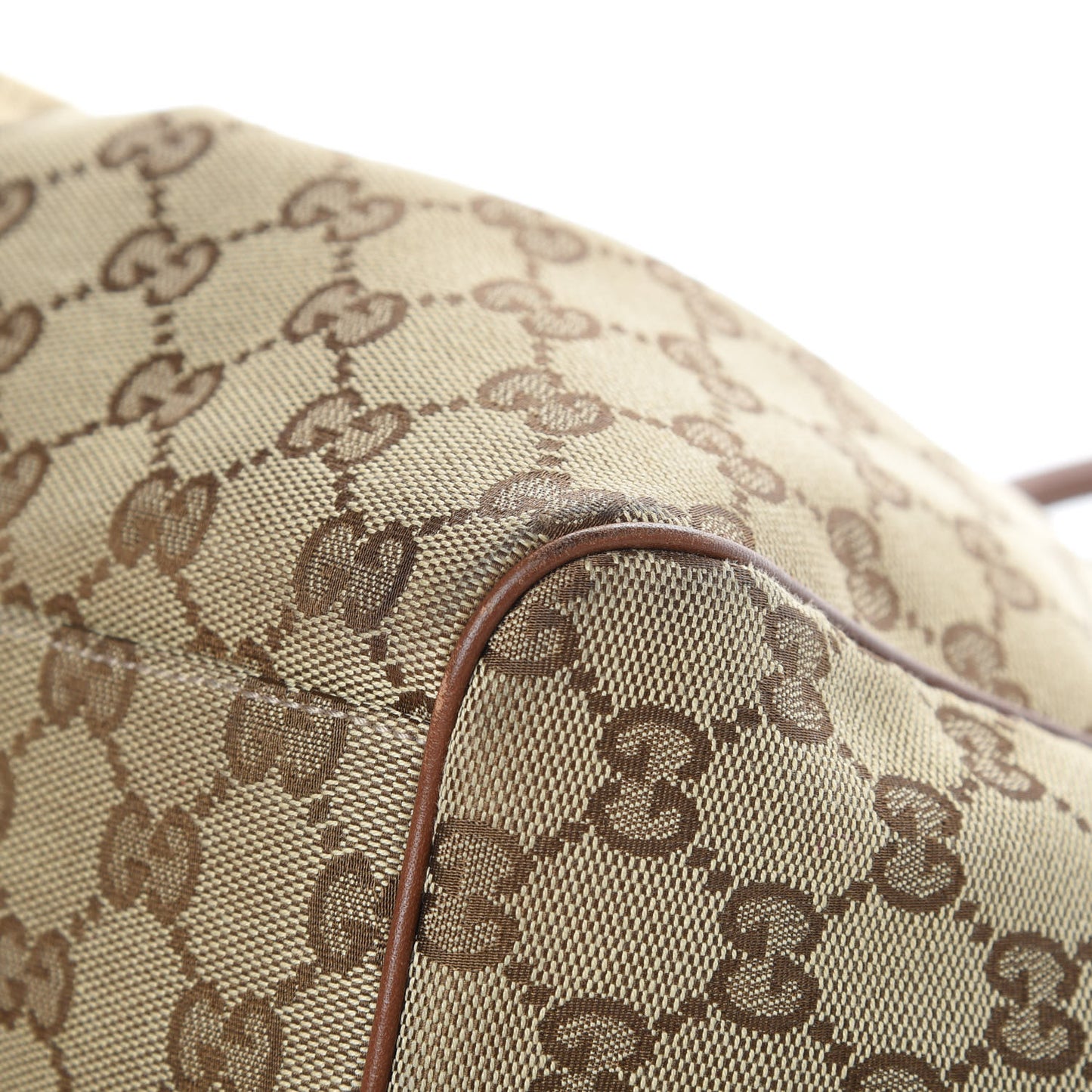Monogram Medium Sukey Tote Brown