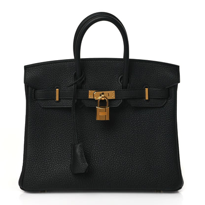 Hermes Togo Birkin 25 Black 1 of 10
