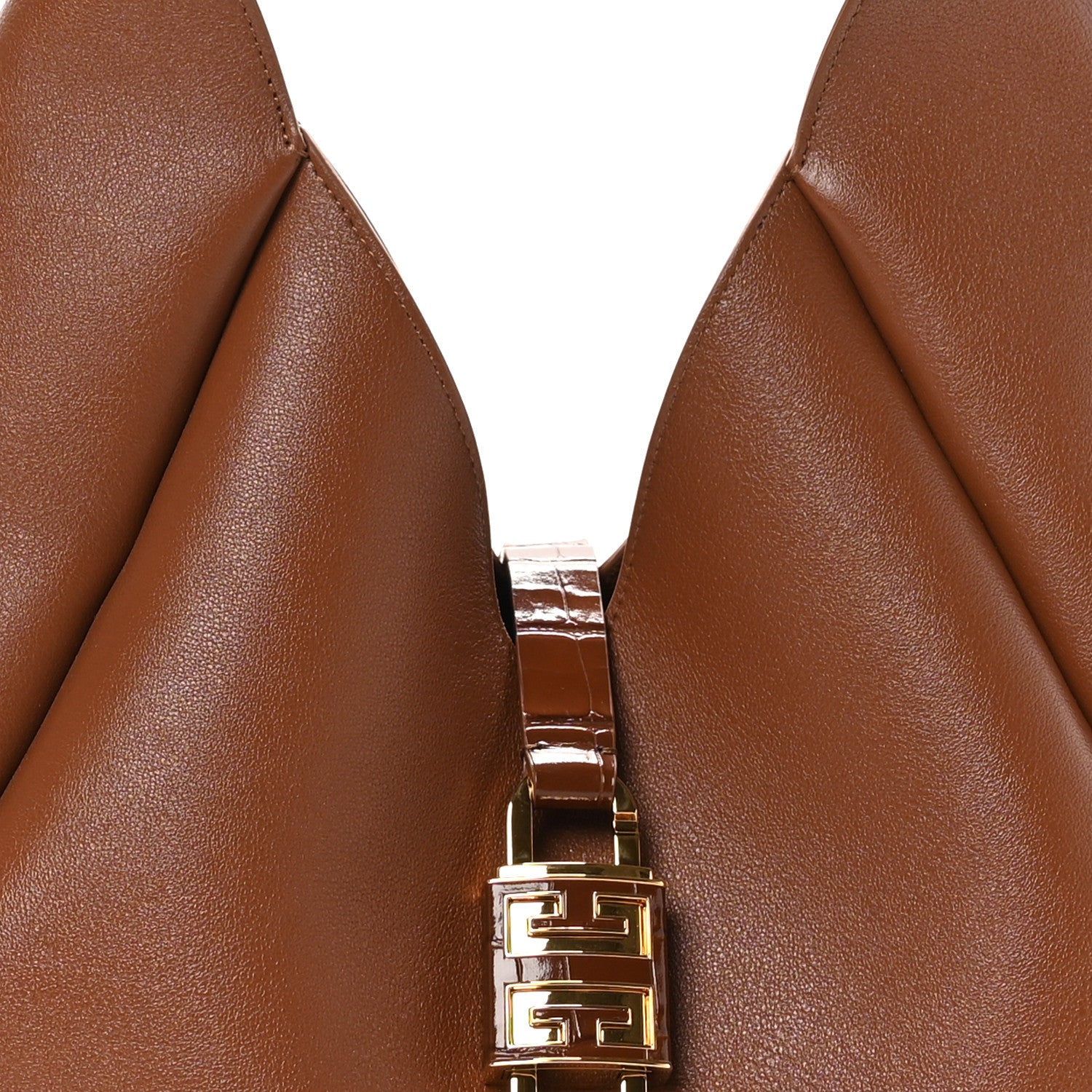 Givenchy Calfskin Medium G-Lock Hobo Tan 7 of 9