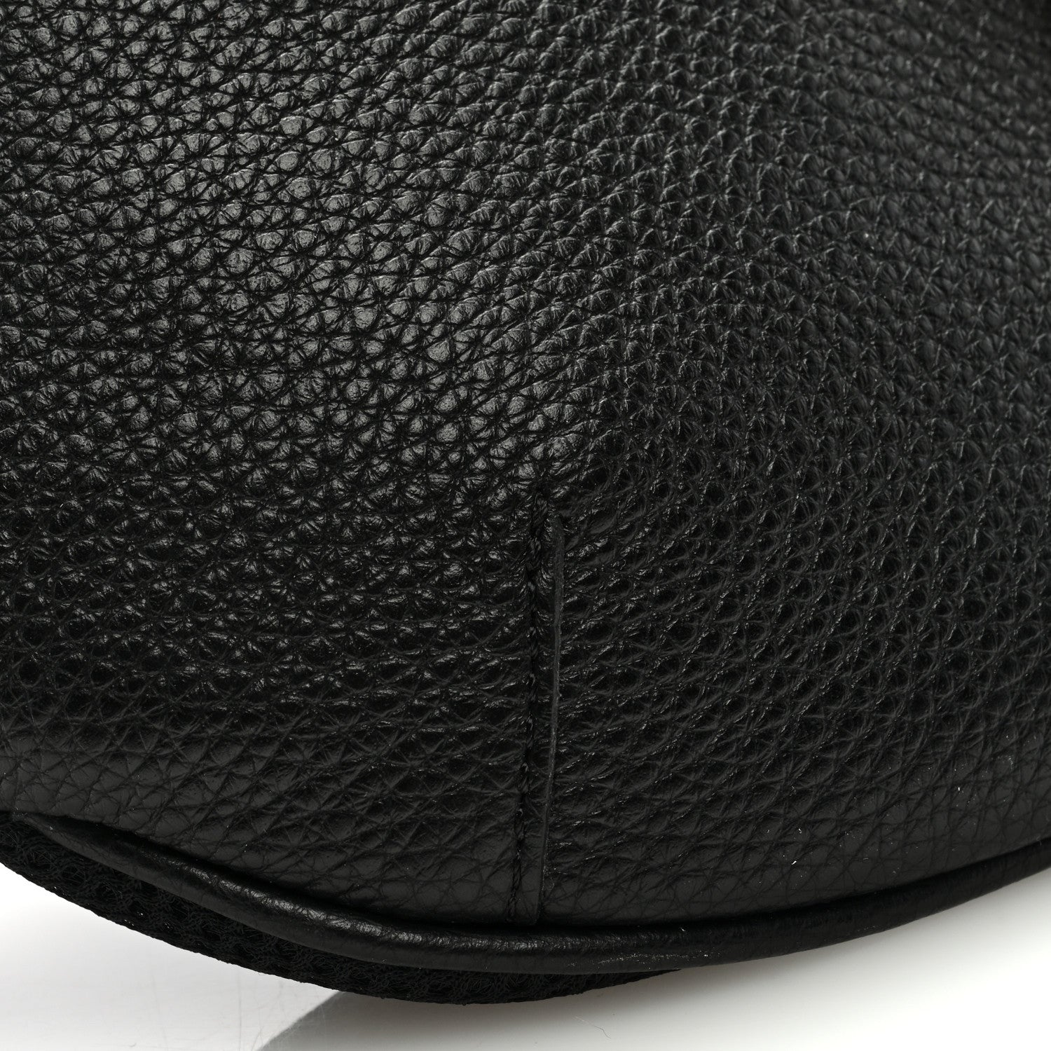 Versace Grained Calfskin Vanitas Medea Belt Bag Black 7 of 8