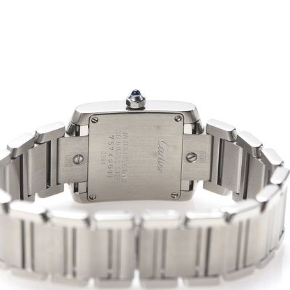 Cartier Stainless Steel 20mm Tank Francaise Quartz Watch 5 of 7