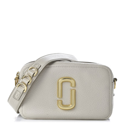 Marc Jacobs Supple Natural Grain Calfskin The Softshot 21 Cream 1 of 9