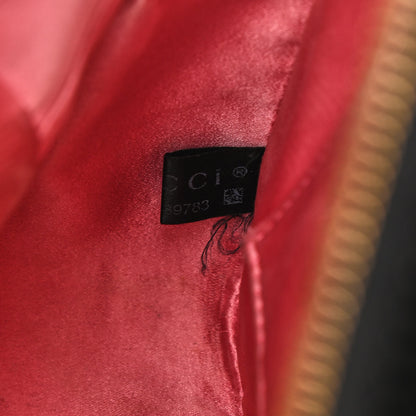Gucci Velvet Matelasse GG Marmont Dome Backpack Black 12 of 20