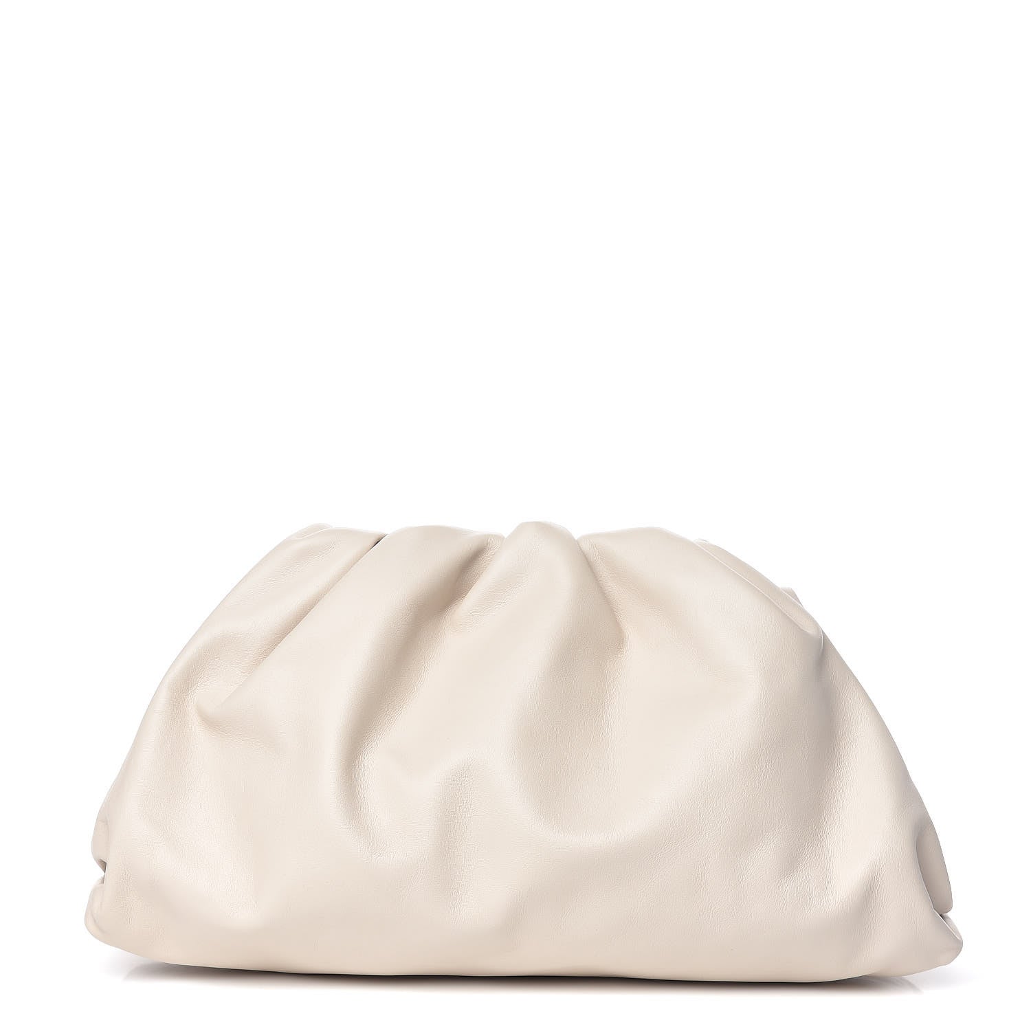 Bottega Veneta Smooth Butter Calf The Pouch Oversized Clutch Mist 1 of 10