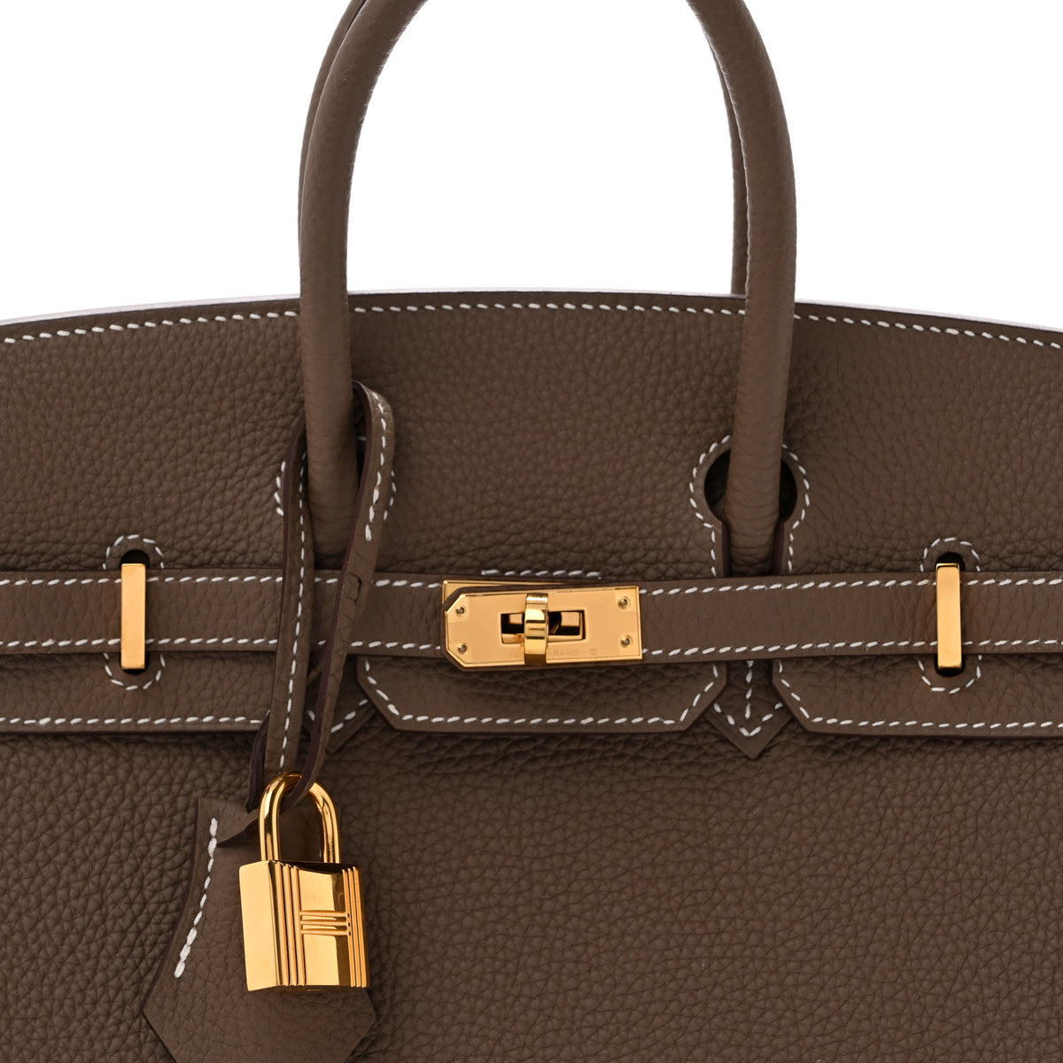 Hermes Togo Birkin 25 Etoupe 8 of 10