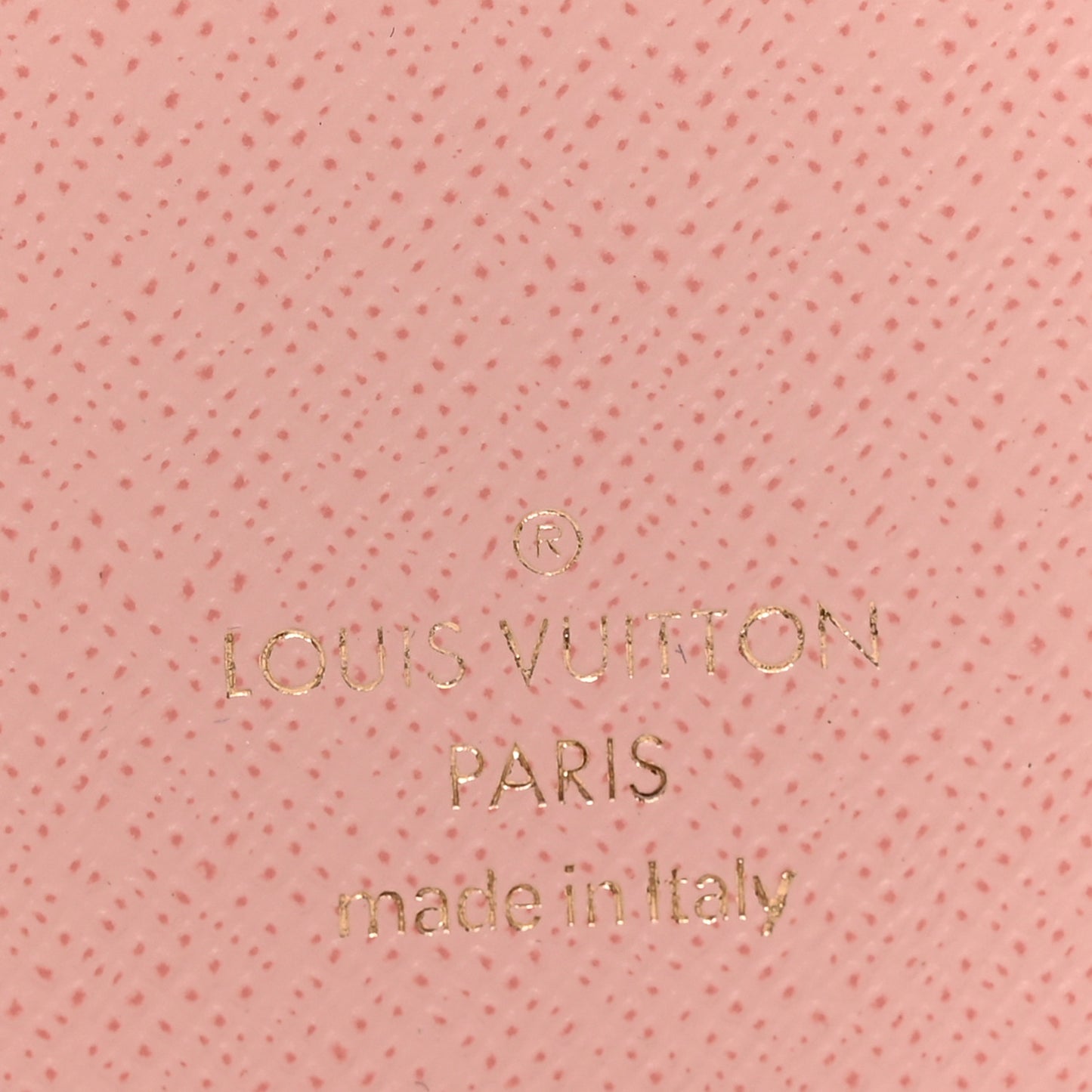 Damier Ebene Victorine Wallet Rose Ballerine
