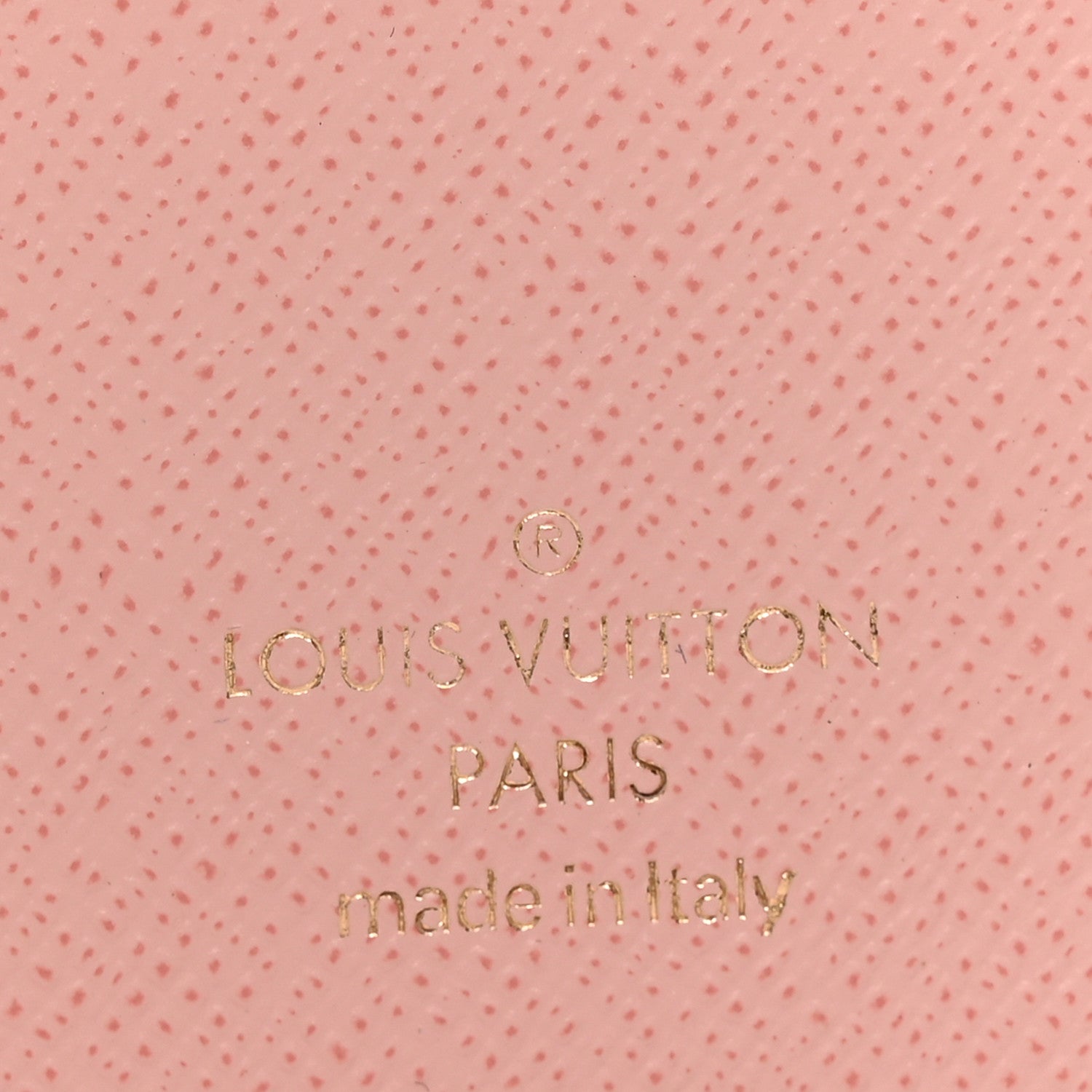 Louis Vuitton Damier Ebene Victorine Wallet Rose Ballerine 6 of 7