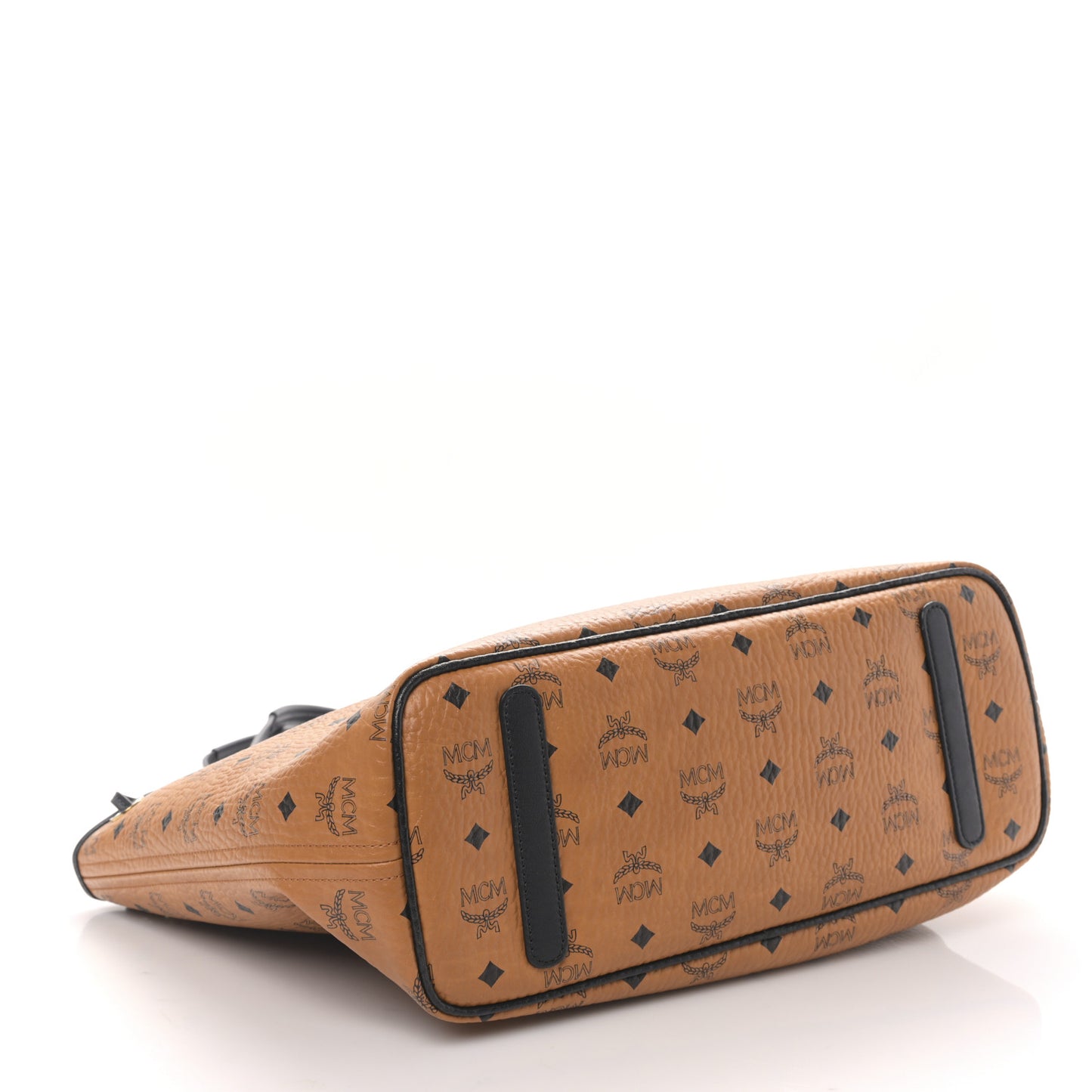 Visetos Medium Project Reversible Shopper Tote Cognac