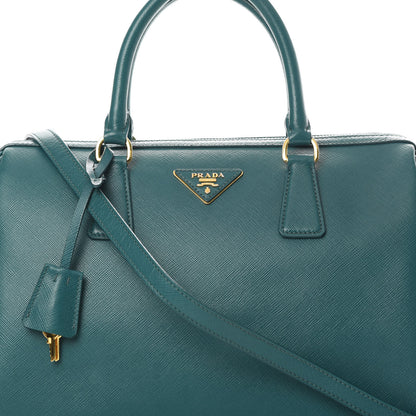 Prada Saffiano Lux Bowler Ottanio 9 of 13